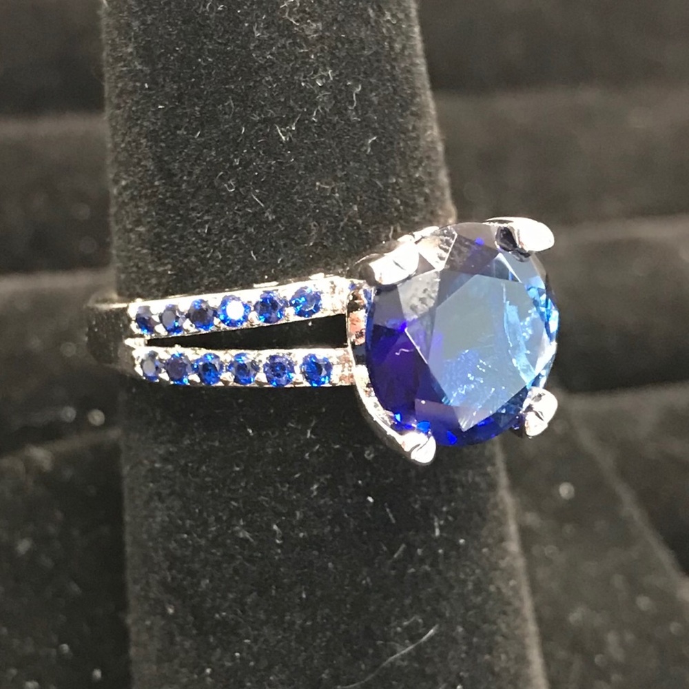 Blue “sapphire” ring